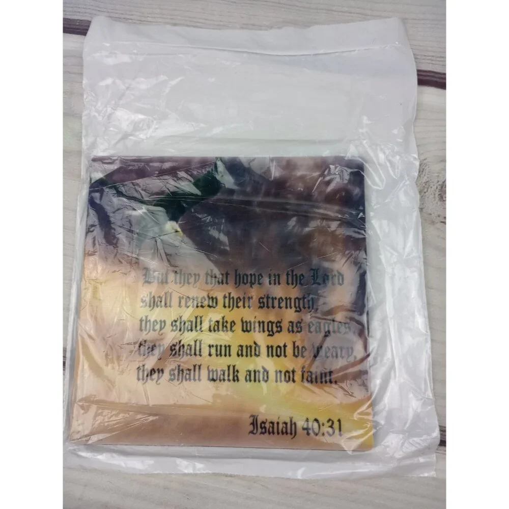 Isaiah 40:31 Bible Verse Mouse Pad Christian Mousepad 8